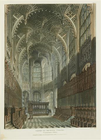 ACKERMANN, RUDOLPH. The History of the Abbey Church of St. Peters Westminster.